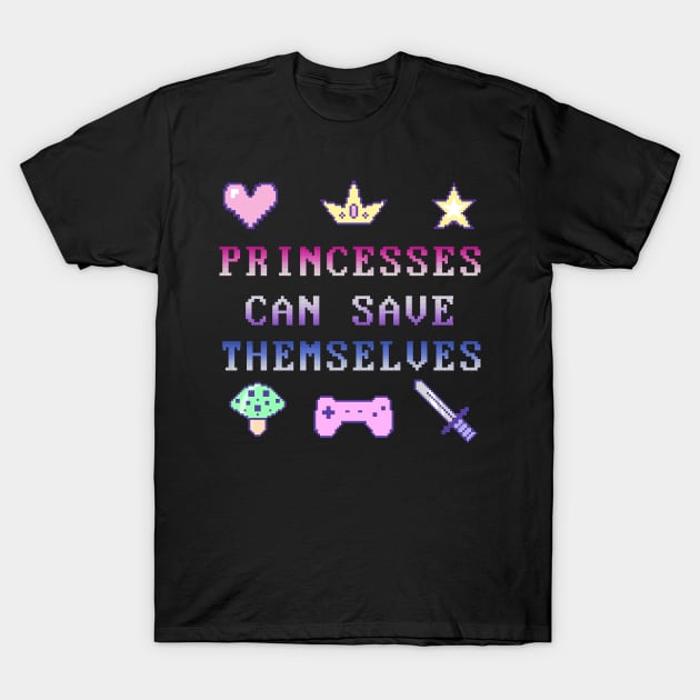 Independant Princess (pastel) T-Shirt by Luna-Cooper